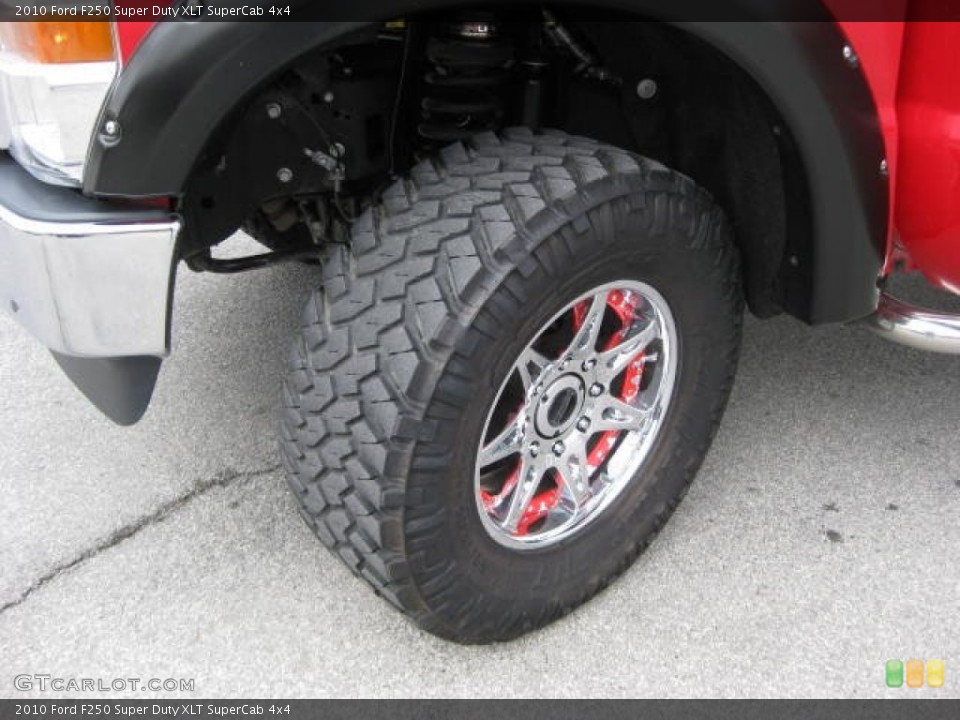 2010 Ford F250 Super Duty Custom Wheel and Tire Photo #60027338