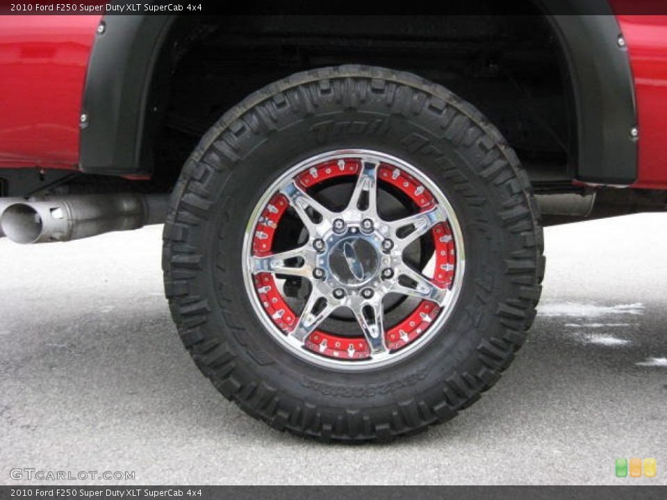 2010 Ford F250 Super Duty Custom Wheel and Tire Photo #60027356