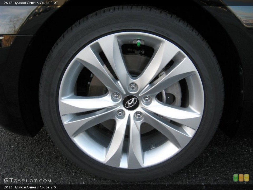 2012 Hyundai Genesis Coupe 2.0T Wheel and Tire Photo #60028142