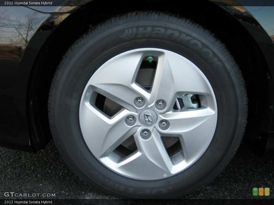 2012 Hyundai Sonata Hybrid Wheel and Tire Photo #60028364