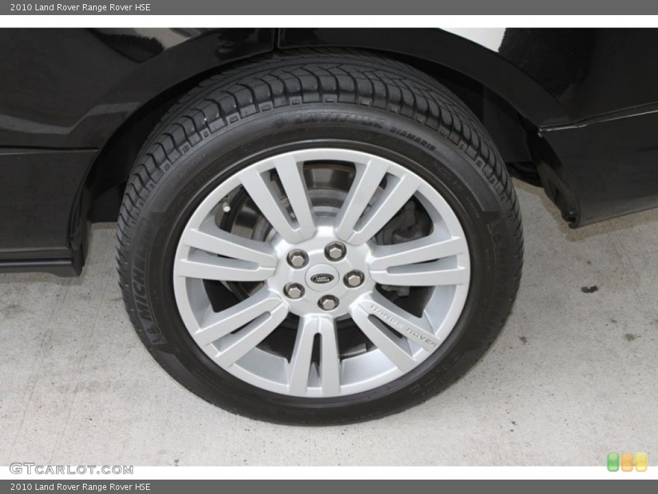 2010 Land Rover Range Rover HSE Wheel and Tire Photo #60031208