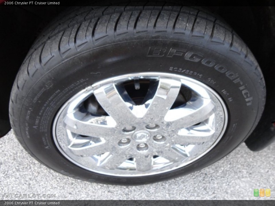 2006 Chrysler PT Cruiser Limited Wheel and Tire Photo #60031782
