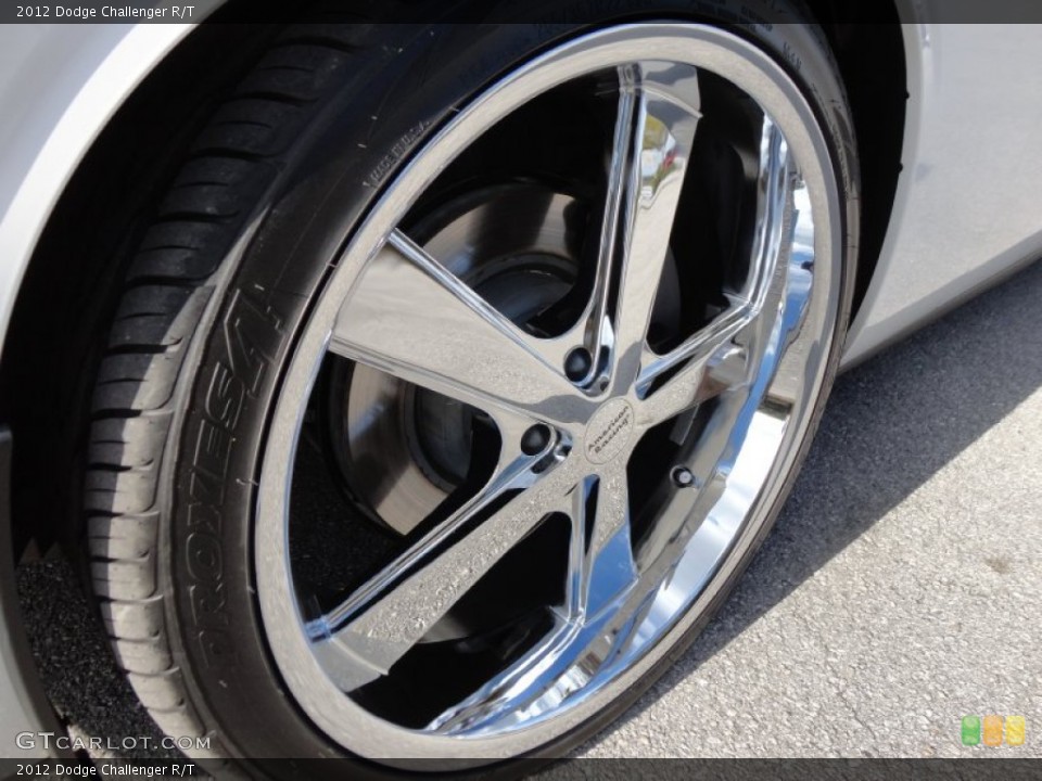 2012 Dodge Challenger Custom Wheel and Tire Photo #60032270