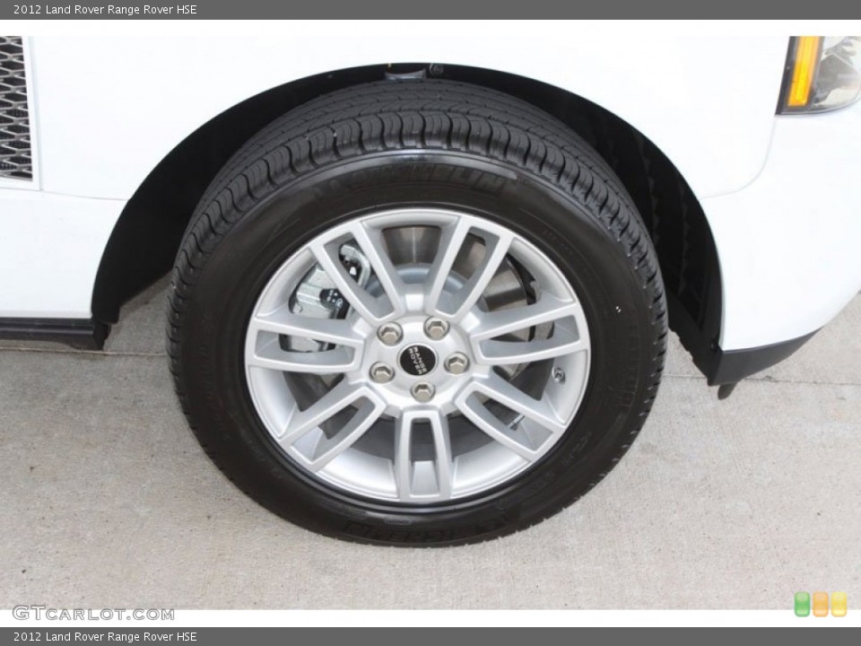 2012 Land Rover Range Rover HSE Wheel and Tire Photo #60032300