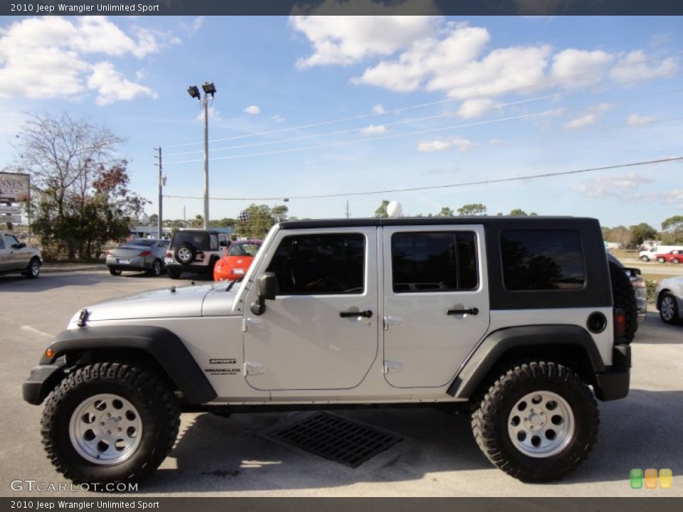 2010 Jeep Wrangler Unlimited Custom Wheel and Tire Photo #60032621