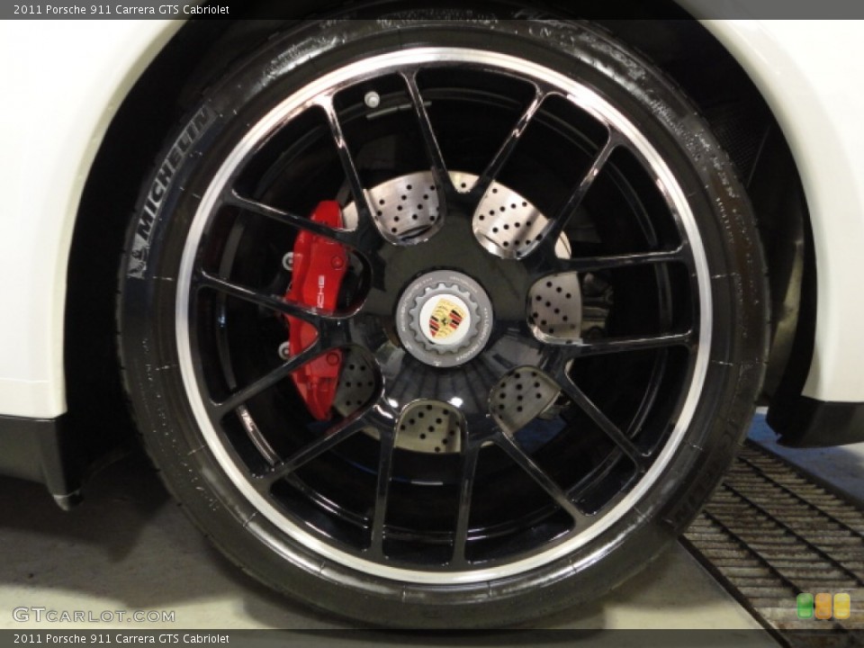 2011 Porsche 911 Carrera GTS Cabriolet Wheel and Tire Photo #60037238