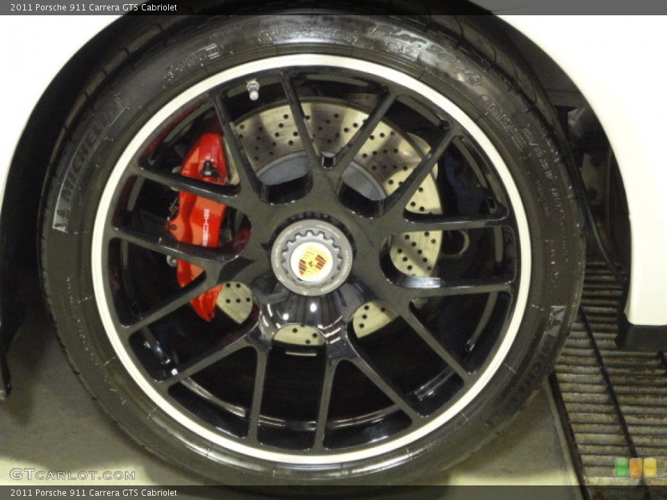 2011 Porsche 911 Carrera GTS Cabriolet Wheel and Tire Photo #60037265
