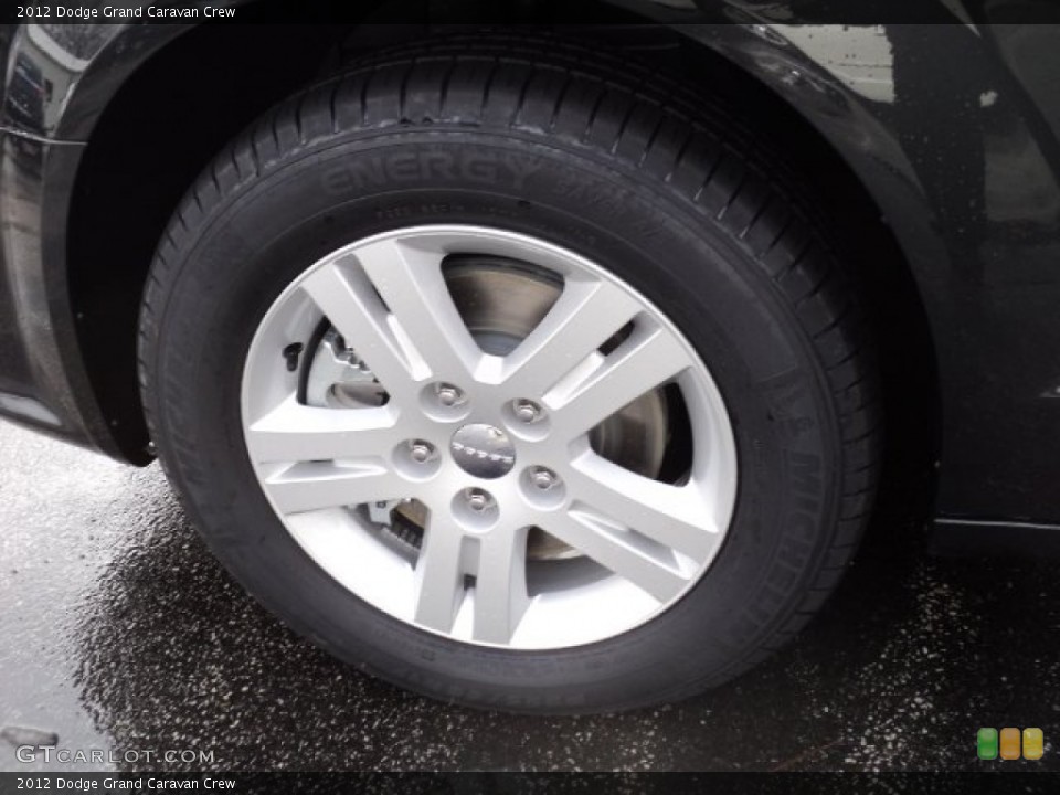 2012 Dodge Grand Caravan Crew Wheel and Tire Photo #60040341