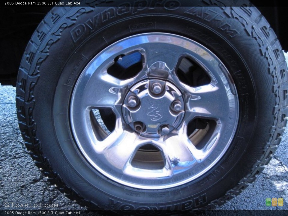 2005 Dodge Ram 1500 SLT Quad Cab 4x4 Wheel and Tire Photo #60063531