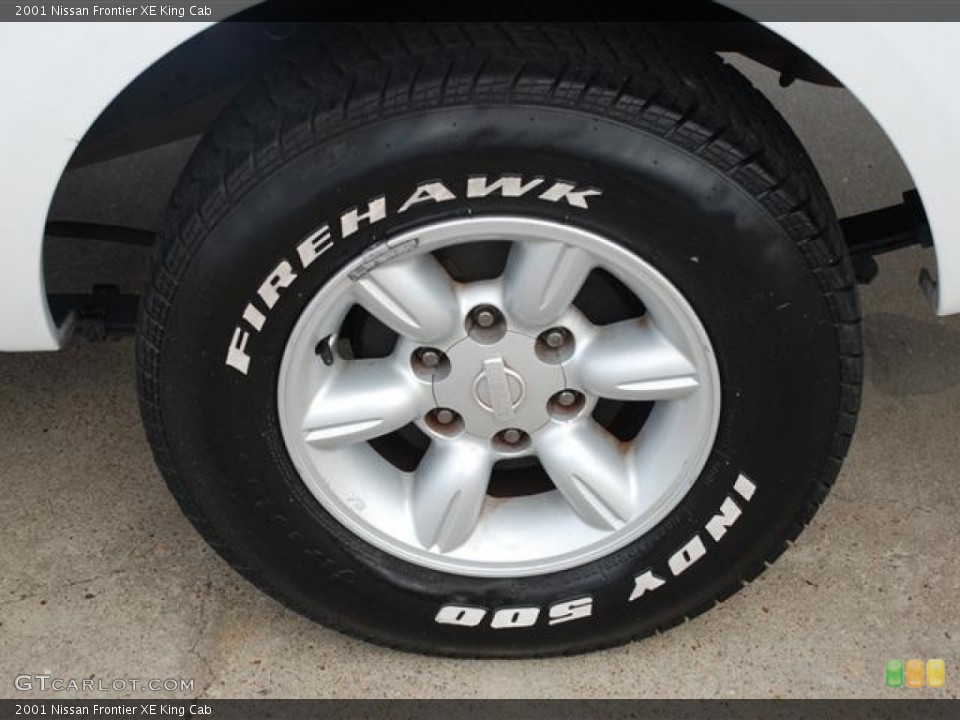 2001 Nissan Frontier XE King Cab Wheel and Tire Photo #60065103