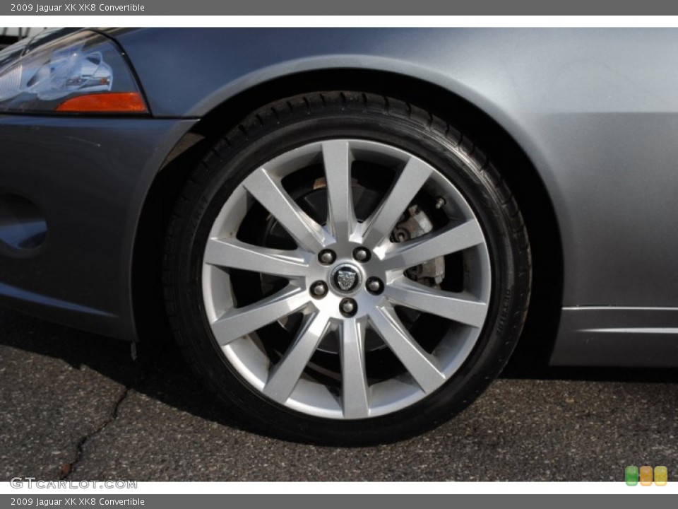 2009 Jaguar XK XK8 Convertible Wheel and Tire Photo #60066180