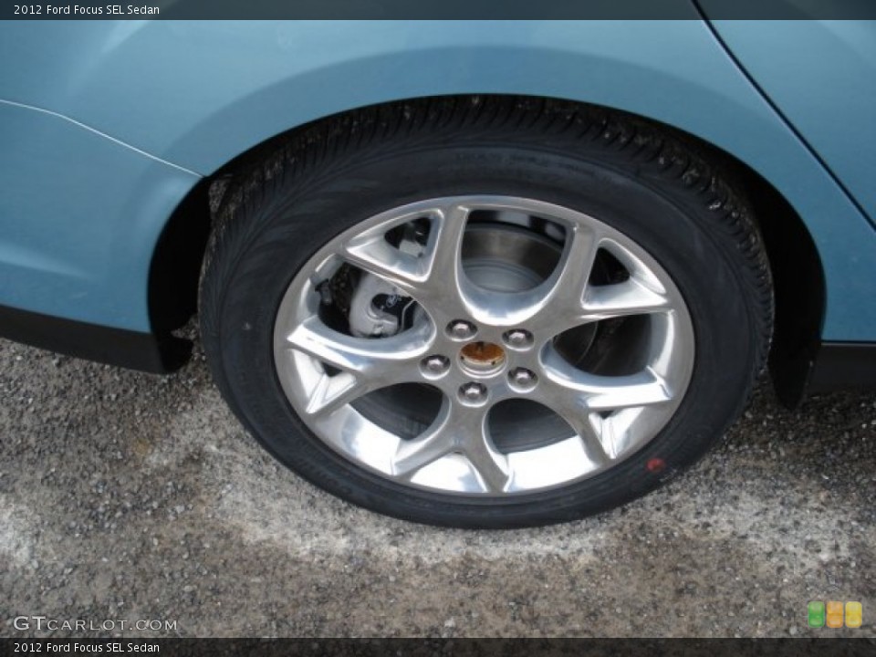 2012 Ford Focus SEL Sedan Wheel and Tire Photo #60066965