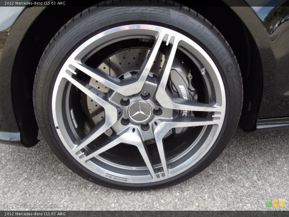 2012 Mercedes-Benz CLS 63 AMG Wheel and Tire Photo #60070527