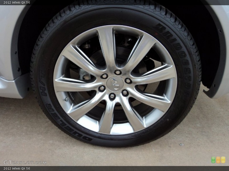 2012 Infiniti QX 56 Wheel and Tire Photo #60073746