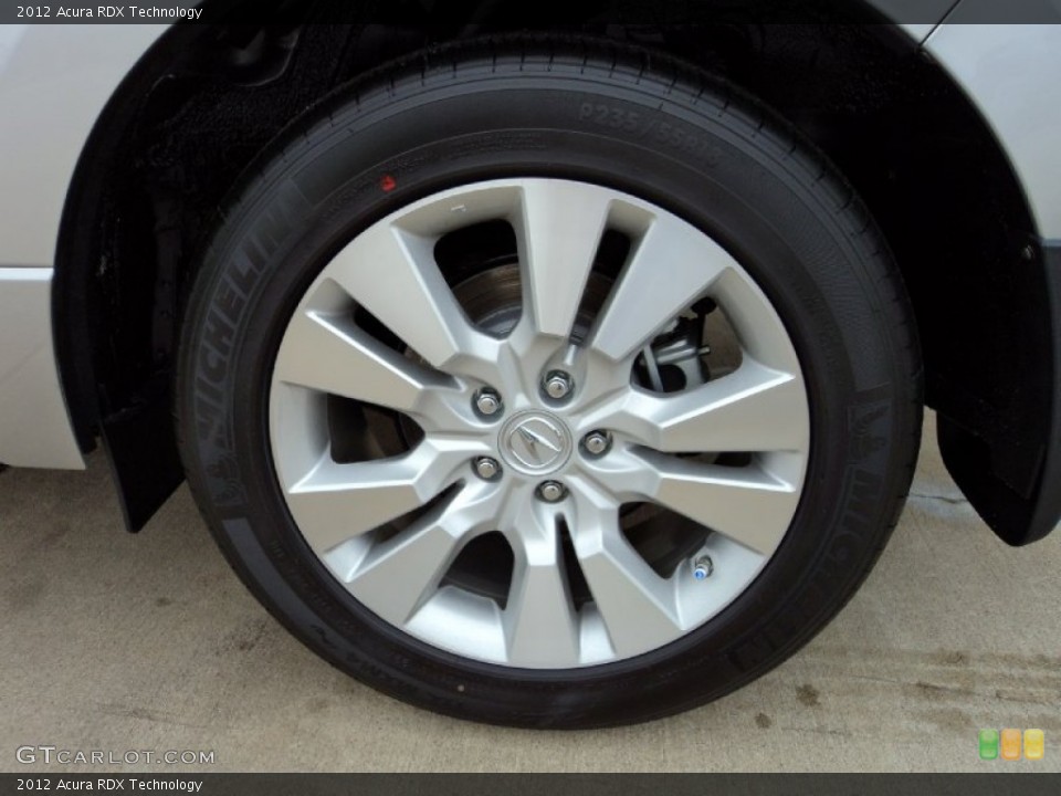 2012 Acura RDX Technology Wheel and Tire Photo #60074589