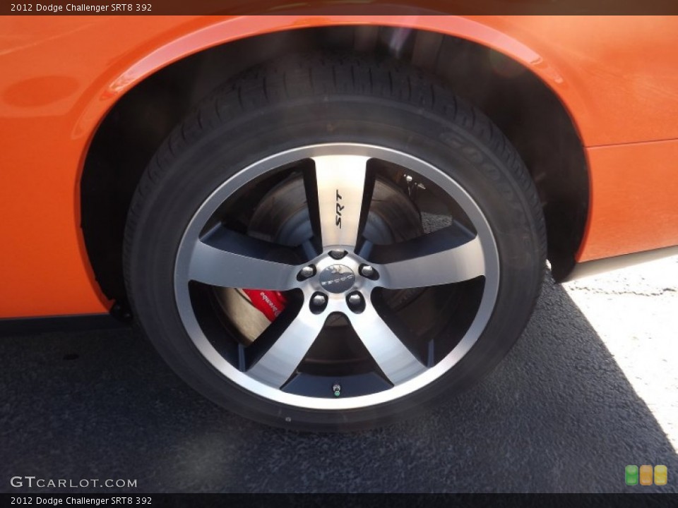 2012 Dodge Challenger SRT8 392 Wheel and Tire Photo #60079686