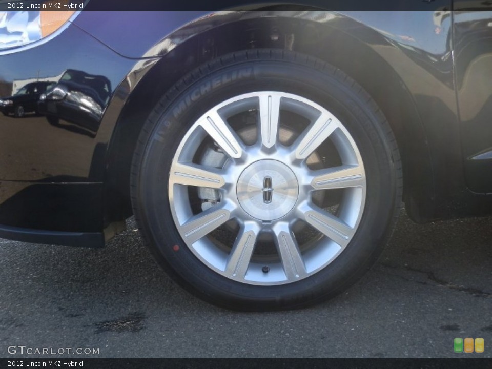 2012 Lincoln MKZ Hybrid Wheel and Tire Photo #60083247