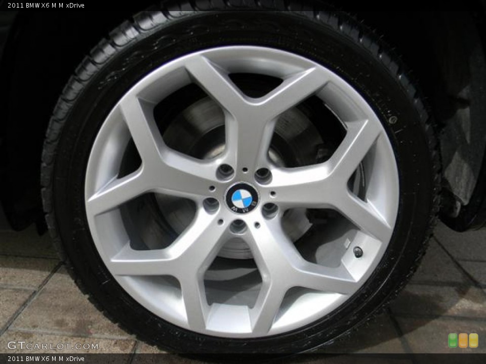 2011 BMW X6 M M xDrive Wheel and Tire Photo #60084062