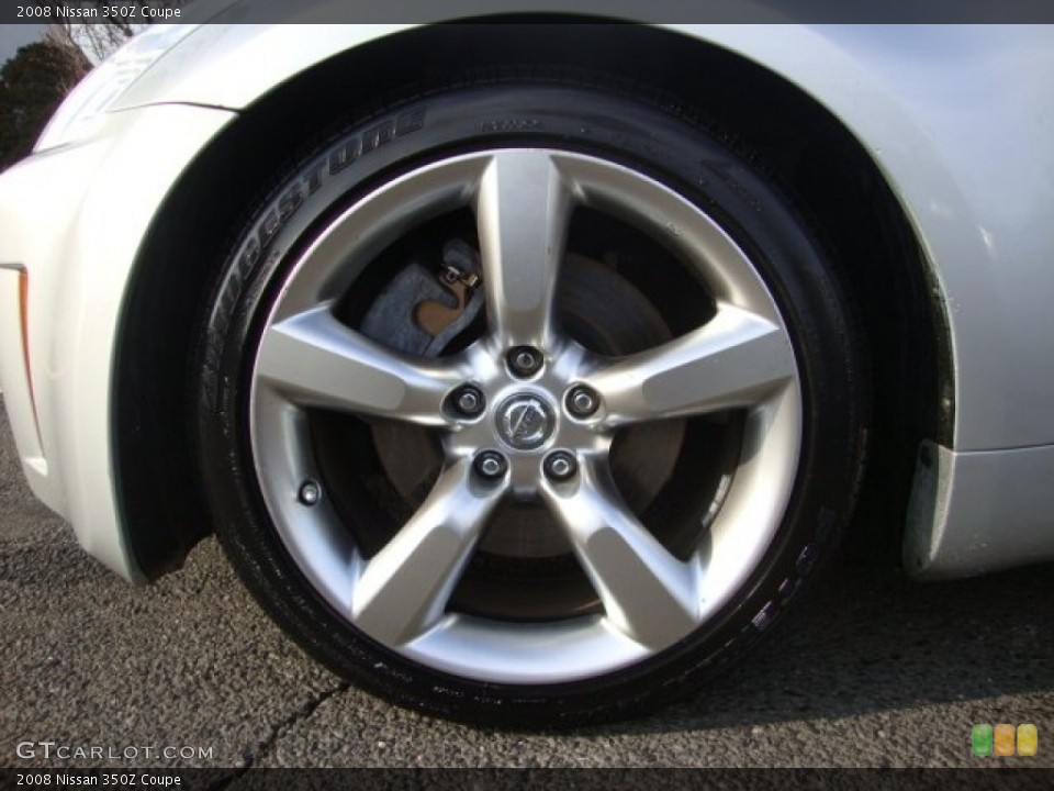 2008 Nissan 350Z Coupe Wheel and Tire Photo #60086013
