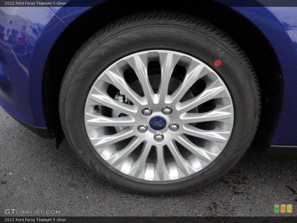 2012 Ford Focus Titanium 5-Door Wheel and Tire Photo #60090429