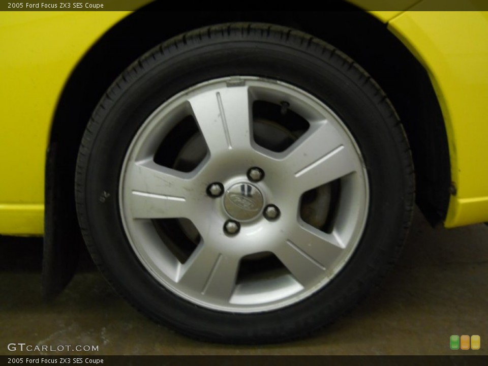 2005 Ford Focus ZX3 SES Coupe Wheel and Tire Photo #60092889