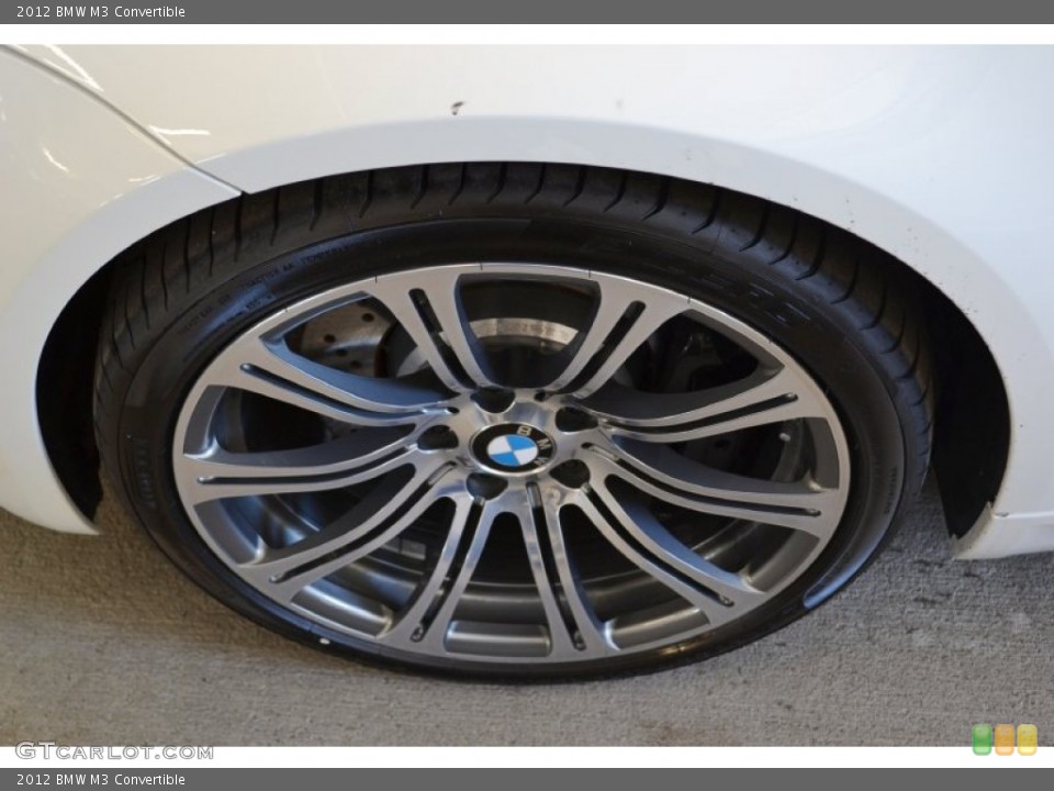 2012 BMW M3 Convertible Wheel and Tire Photo #60093960