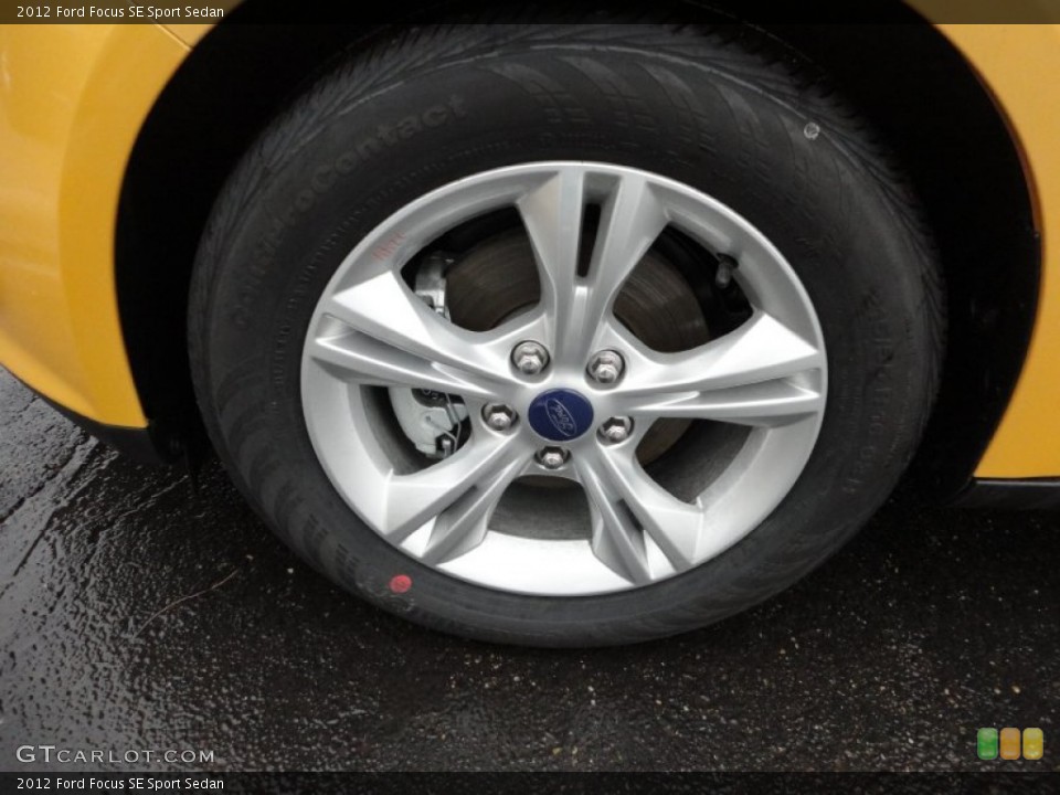 2012 Ford Focus SE Sport Sedan Wheel and Tire Photo #60094182