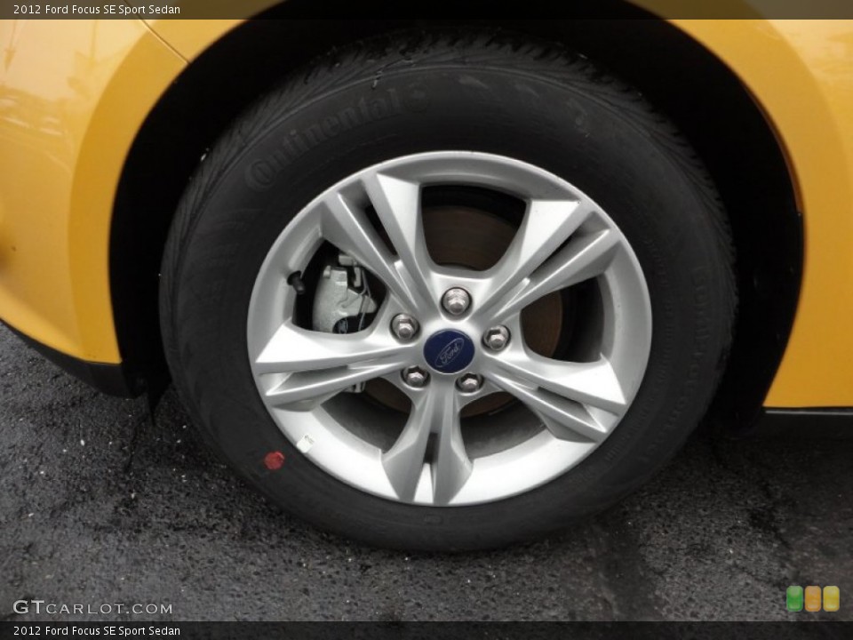 2012 Ford Focus SE Sport Sedan Wheel and Tire Photo #60094899