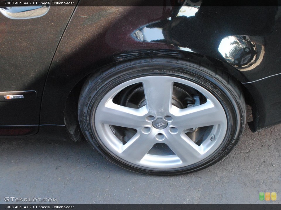 2008 Audi A4 2.0T Special Edition Sedan Wheel and Tire Photo #60095481