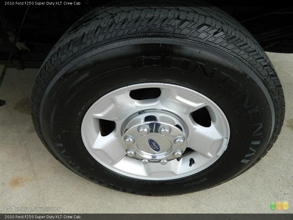 2010 Ford F250 Super Duty XLT Crew Cab Wheel and Tire Photo #60096419