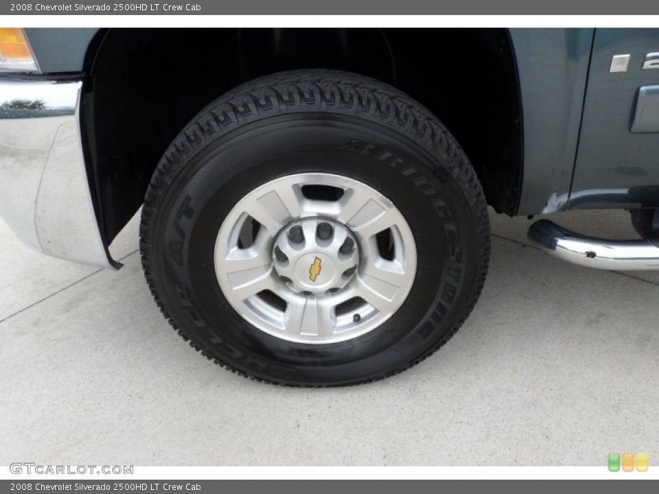 2008 Chevrolet Silverado 2500HD LT Crew Cab Wheel and Tire Photo #60097647