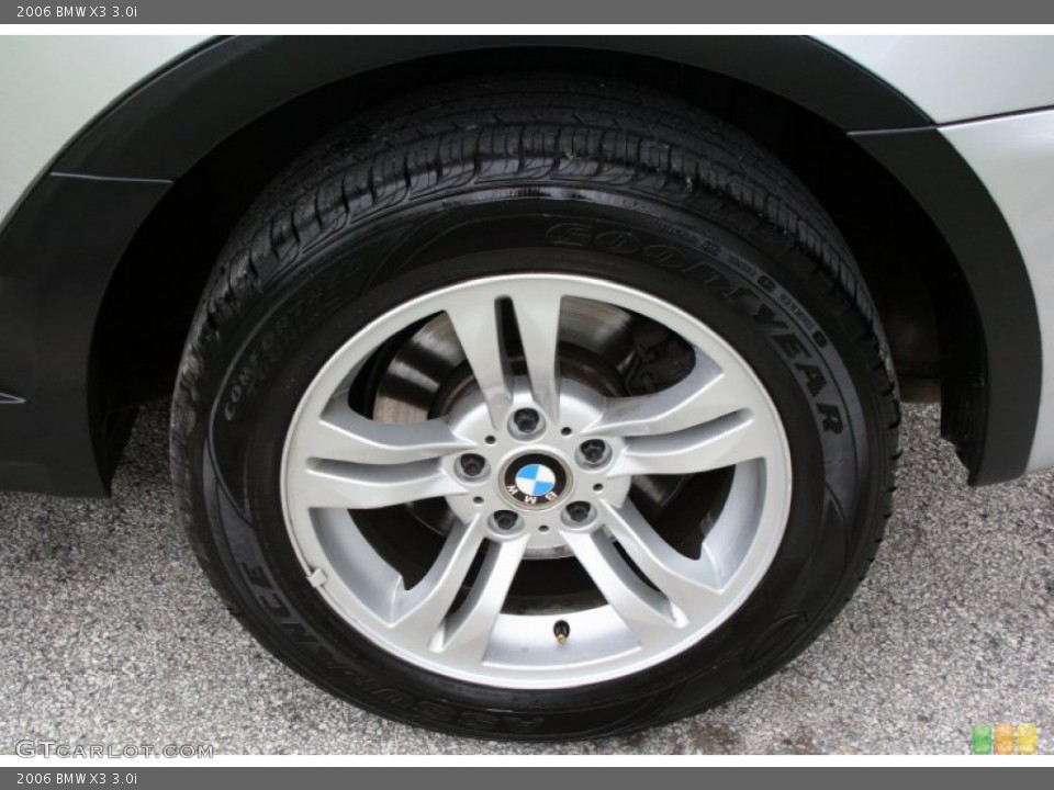 2006 BMW X3 3.0i Wheel and Tire Photo #60105522