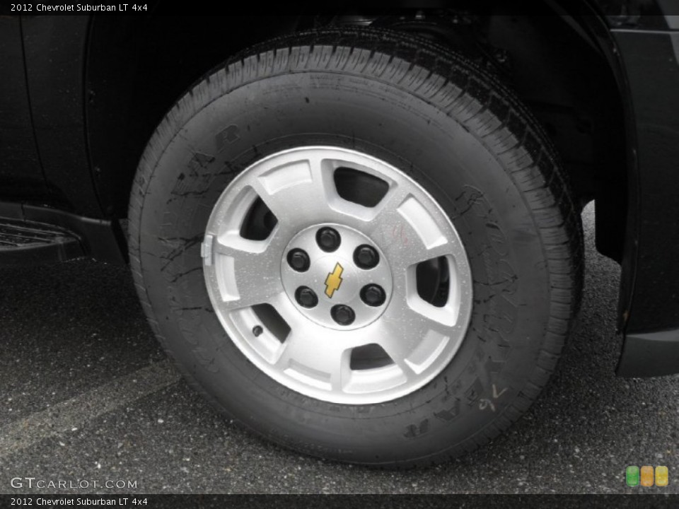 2012 Chevrolet Suburban LT 4x4 Wheel and Tire Photo #60106173