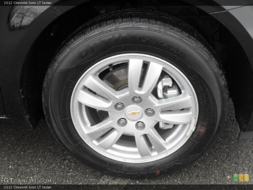 2012 Chevrolet Sonic LT Sedan Wheel and Tire Photo #60106320