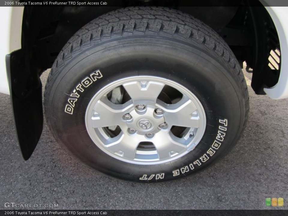 2006 Toyota Tacoma V6 PreRunner TRD Sport Access Cab Wheel and Tire Photo #60114932