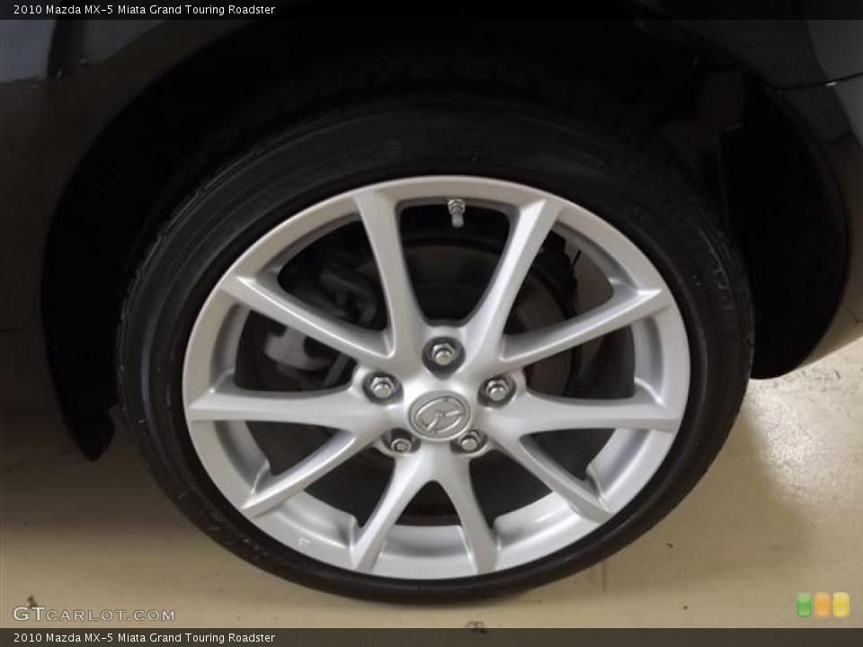 2010 Mazda MX-5 Miata Grand Touring Roadster Wheel and Tire Photo #60118749