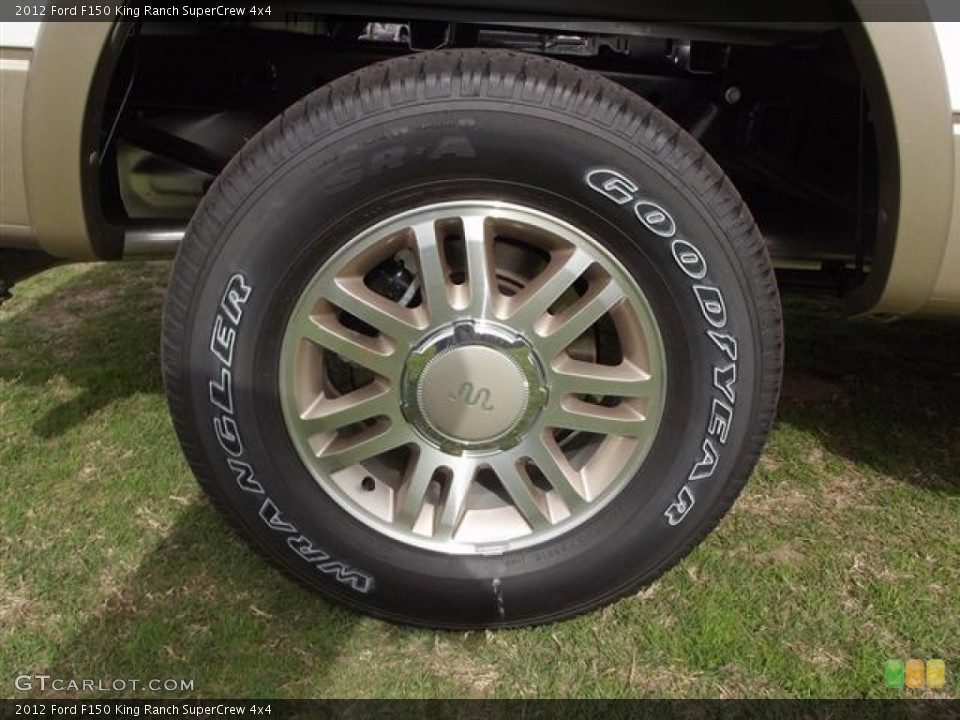 2012 Ford F150 King Ranch SuperCrew 4x4 Wheel and Tire Photo #60122743