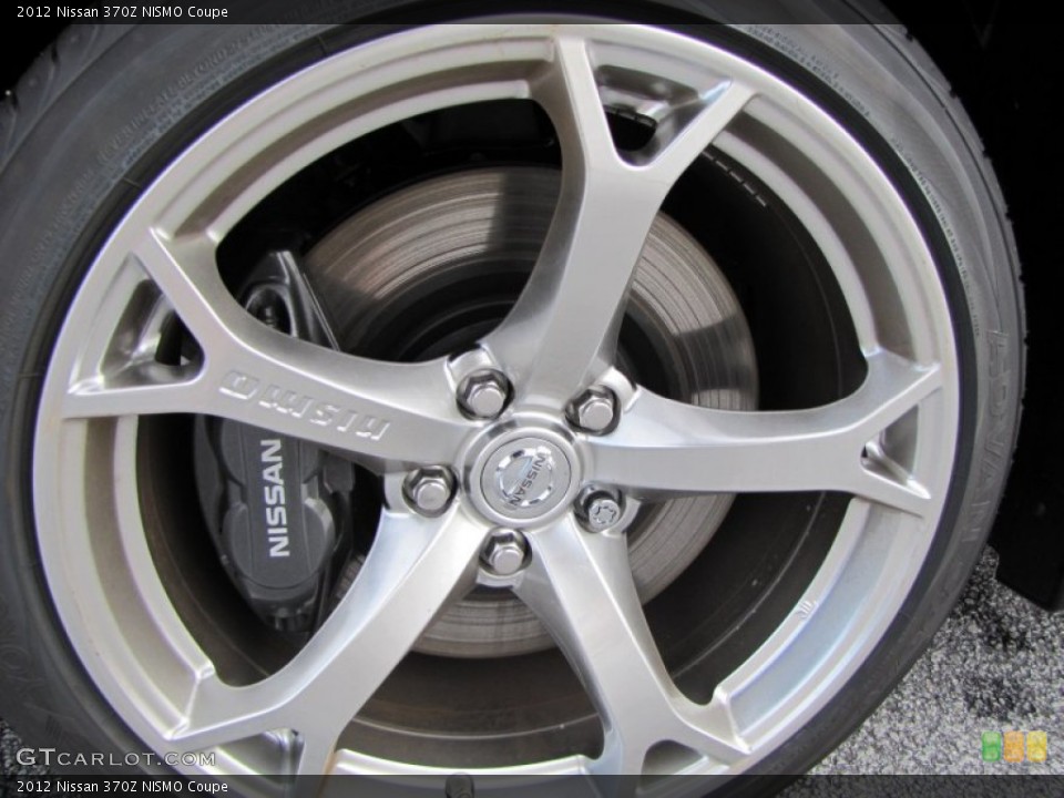2012 Nissan 370Z NISMO Coupe Wheel and Tire Photo #60124932