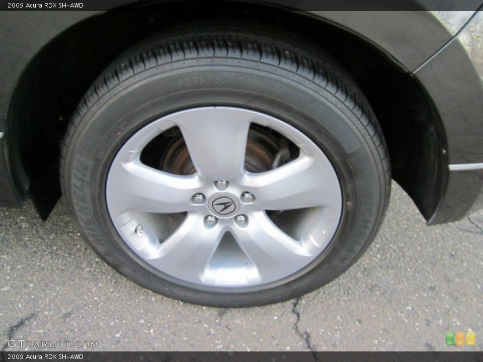 2009 Acura RDX SH-AWD Wheel and Tire Photo #60125430