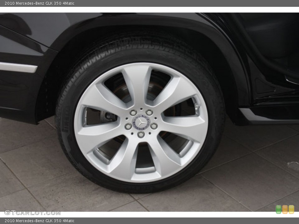 2010 Mercedes-Benz GLK 350 4Matic Wheel and Tire Photo #60140142
