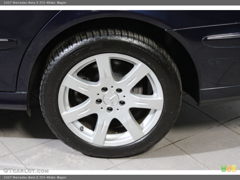 2007 Mercedes-Benz E 350 4Matic Wagon Wheel and Tire Photo #60140922