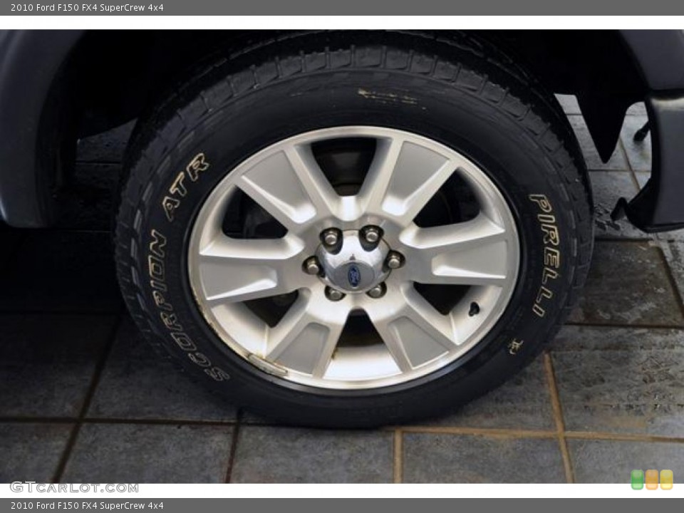 2010 Ford F150 FX4 SuperCrew 4x4 Wheel and Tire Photo #60141660