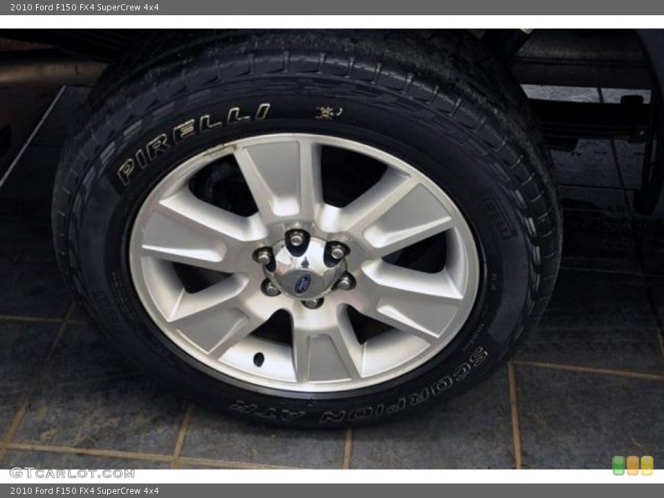 2010 Ford F150 FX4 SuperCrew 4x4 Wheel and Tire Photo #60141669
