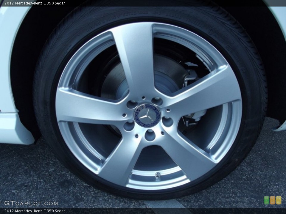 2012 Mercedes-Benz E 350 Sedan Wheel and Tire Photo #60144507