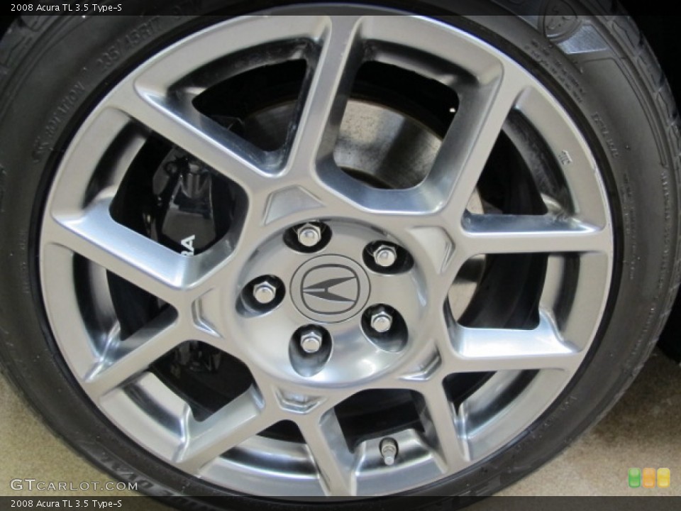 2008 Acura TL 3.5 Type-S Wheel and Tire Photo #60146039