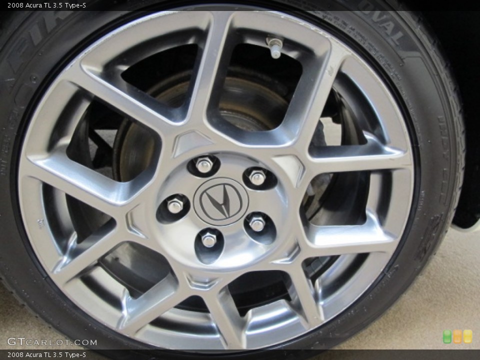 2008 Acura TL 3.5 Type-S Wheel and Tire Photo #60146049