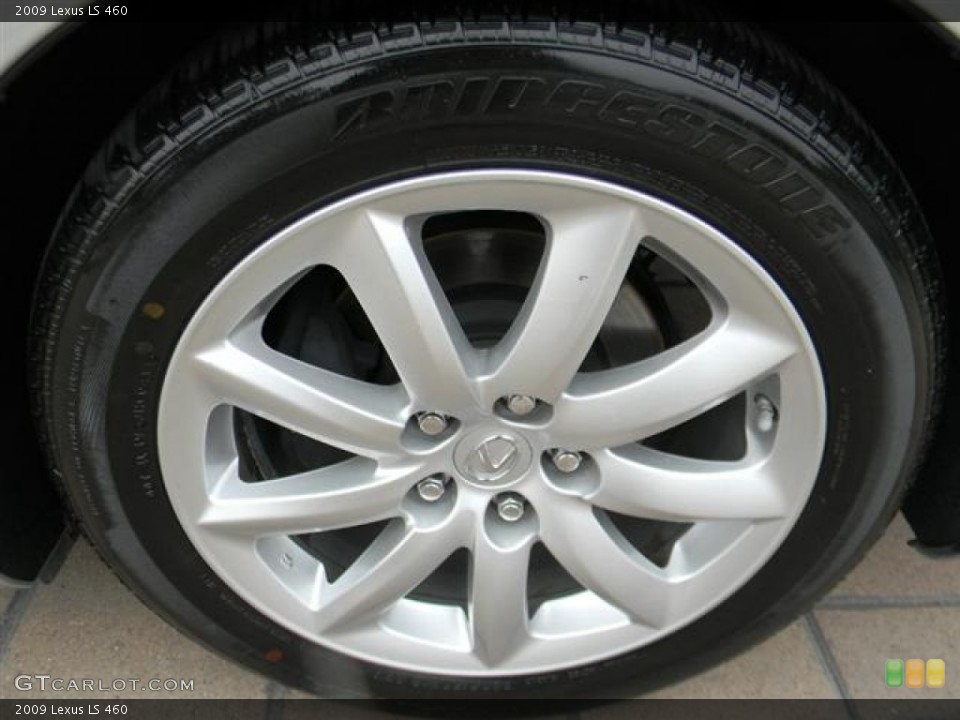 2009 Lexus LS 460 Wheel and Tire Photo #60155013
