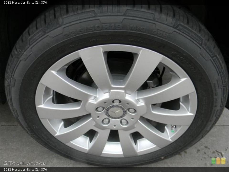 2012 Mercedes-Benz GLK 350 Wheel and Tire Photo #60155934