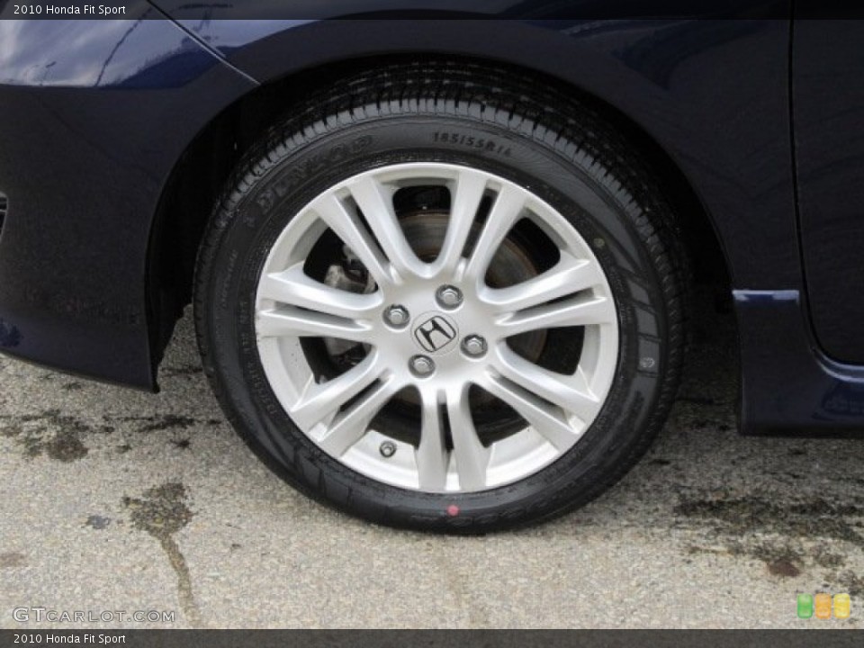 2010 Honda Fit Sport Wheel and Tire Photo #60157974