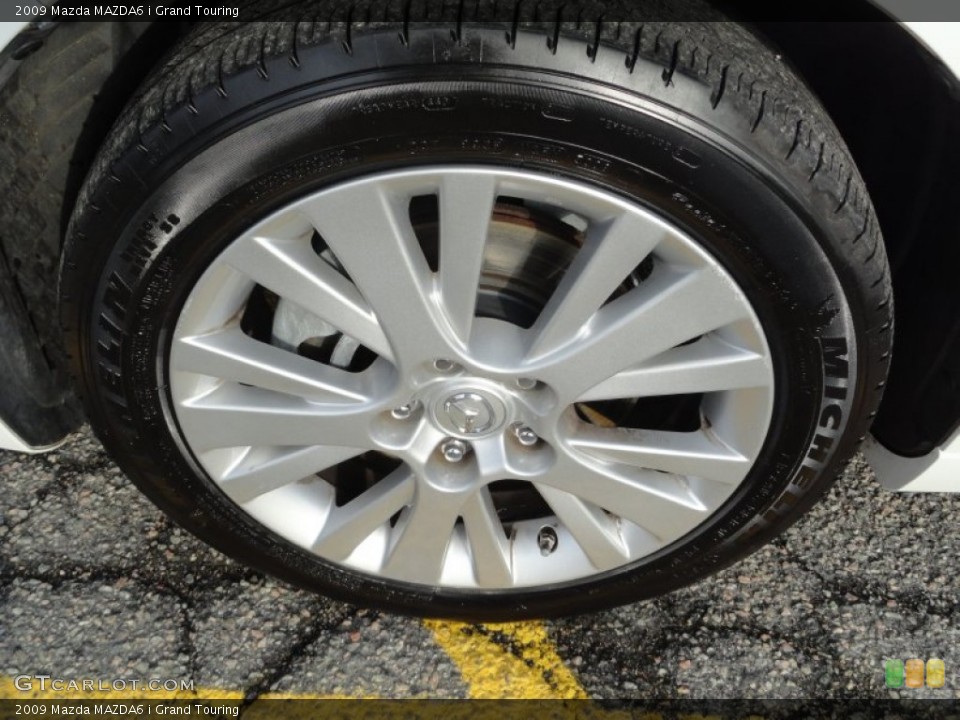 2009 Mazda MAZDA6 i Grand Touring Wheel and Tire Photo #60162873